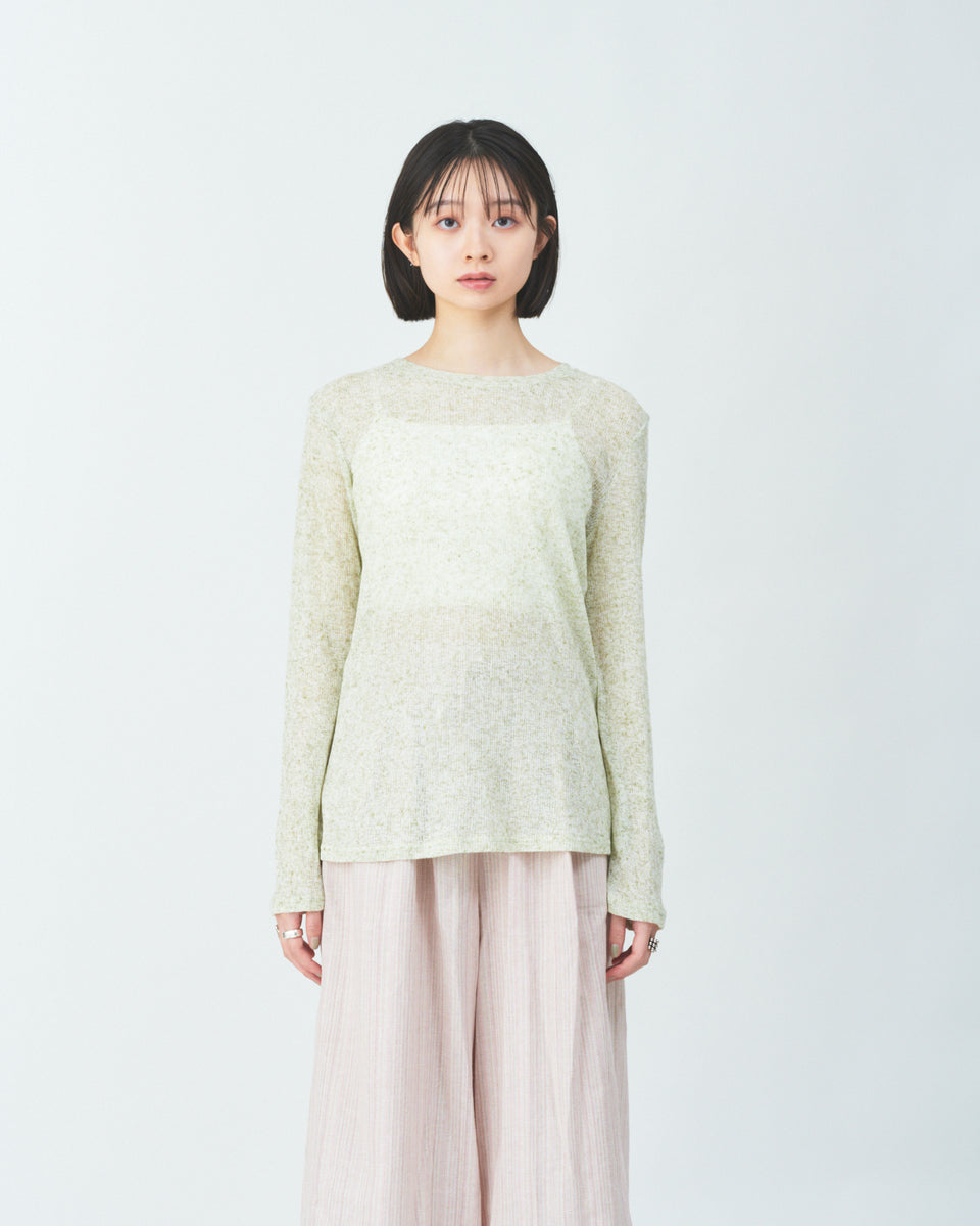 トップス eaphi front hole summer knit front hole summer knit Eaphi】front hole summer knit Eaphi