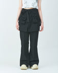 Many pocket layered slacks pants