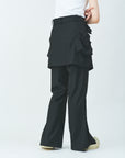 Many pocket layered slacks pants