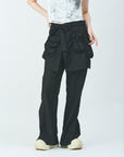 Many pocket layered slacks pants