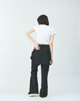 Many pocket layered slacks pants