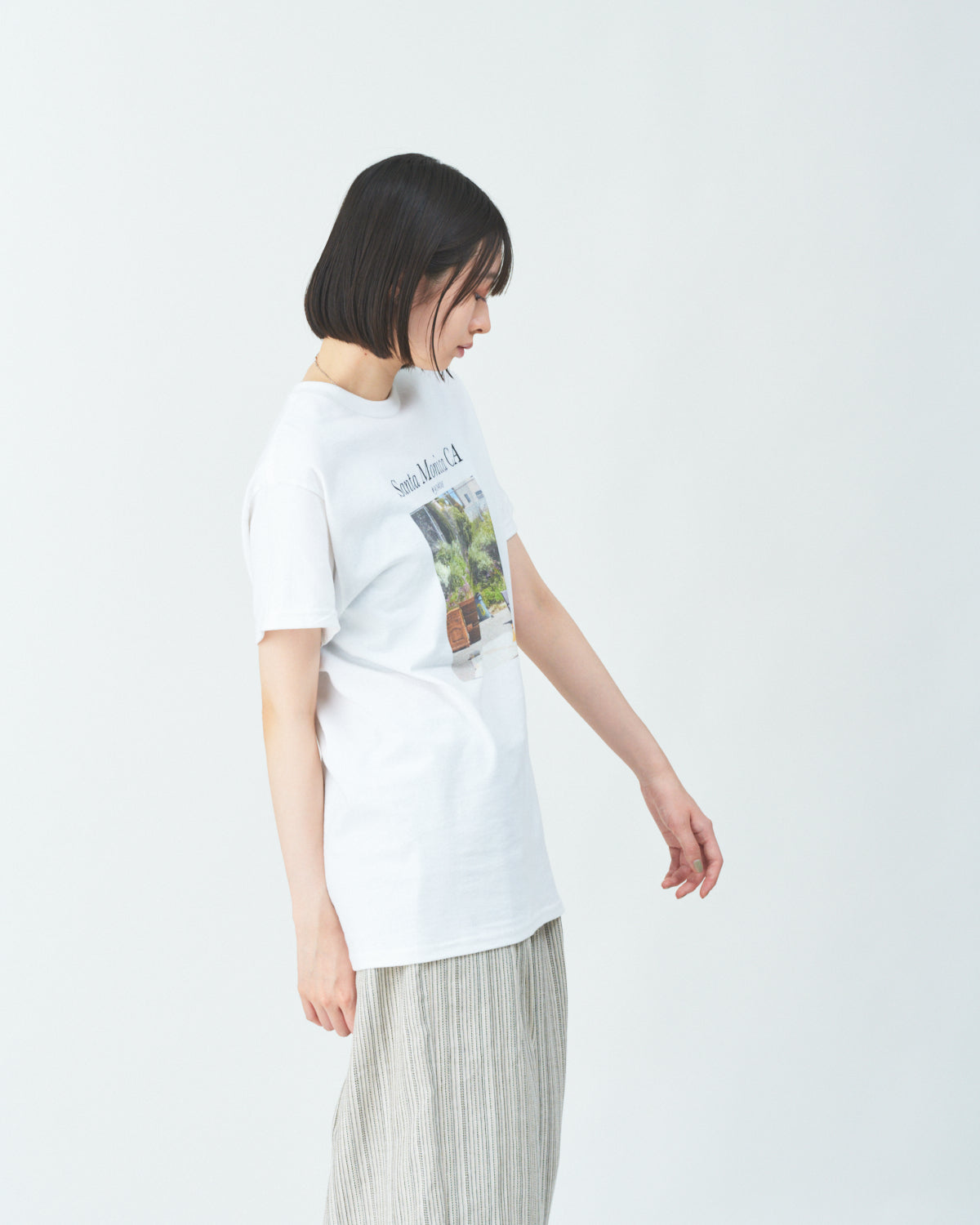 Photo print T-shirts &quot;Santa Monica&quot;