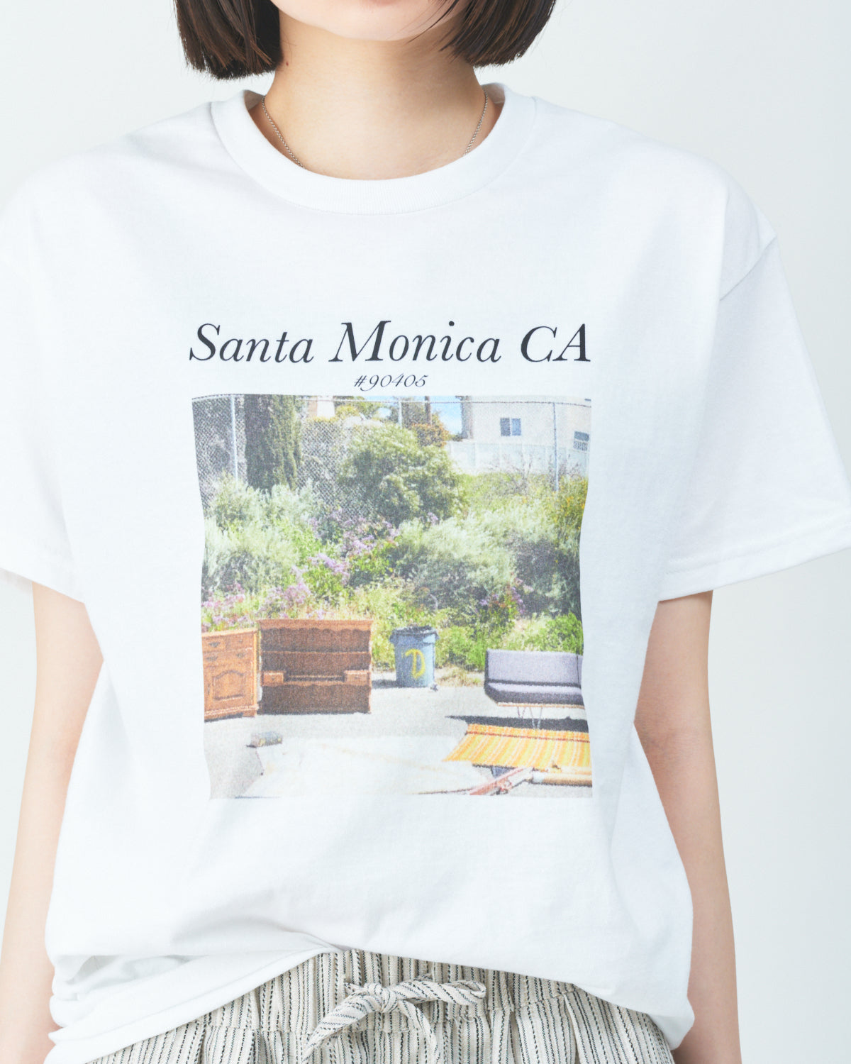 Photo print T-shirts &quot;Santa Monica&quot;