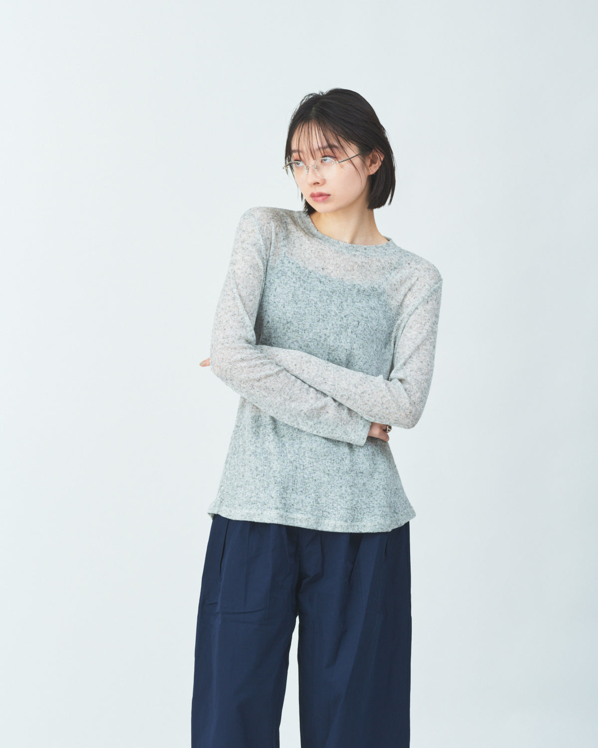 Sheer summer knit tops – ###