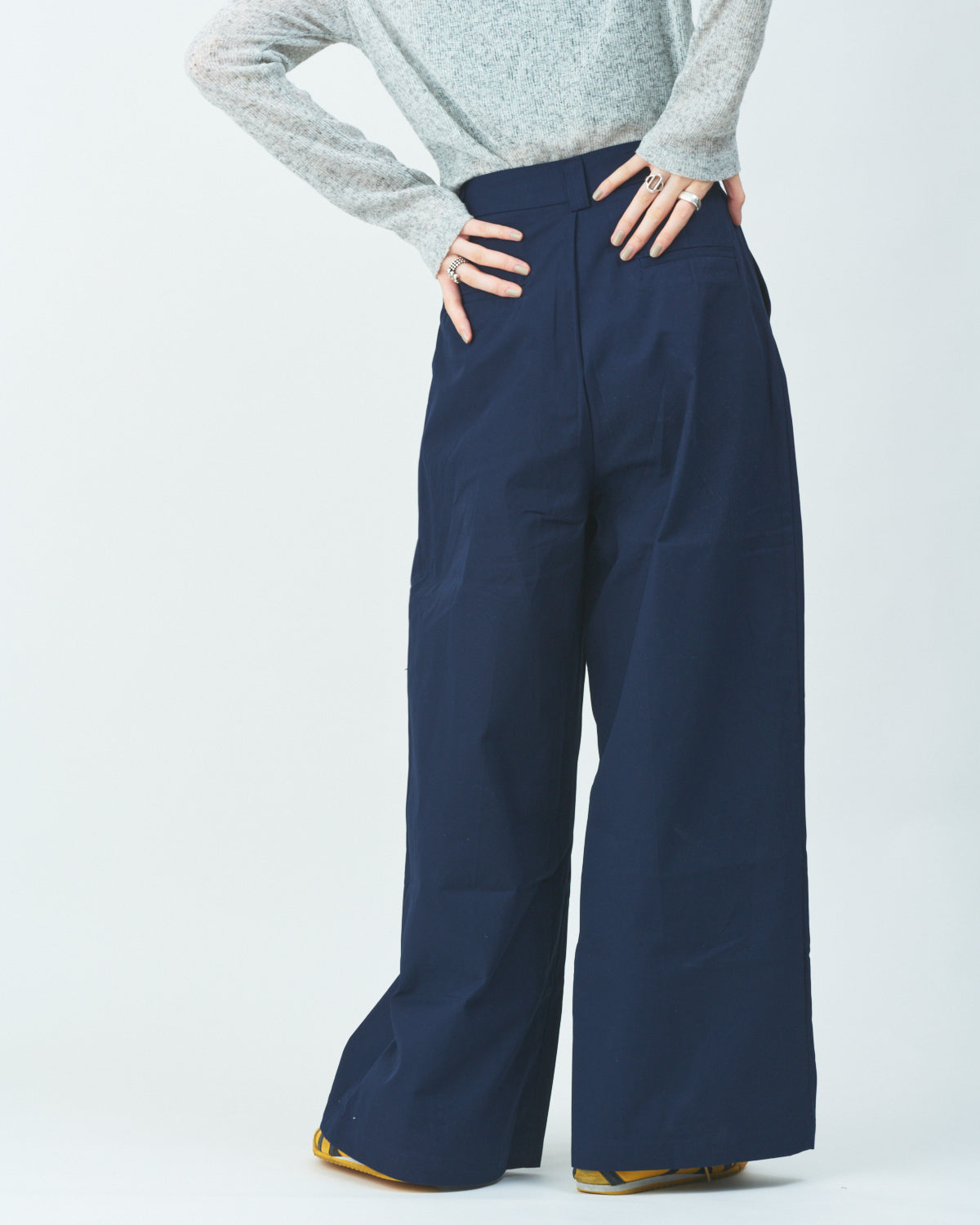 Tack wide work pants