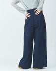 Tack wide work pants