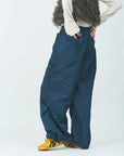 Nylon parachute cargo pants