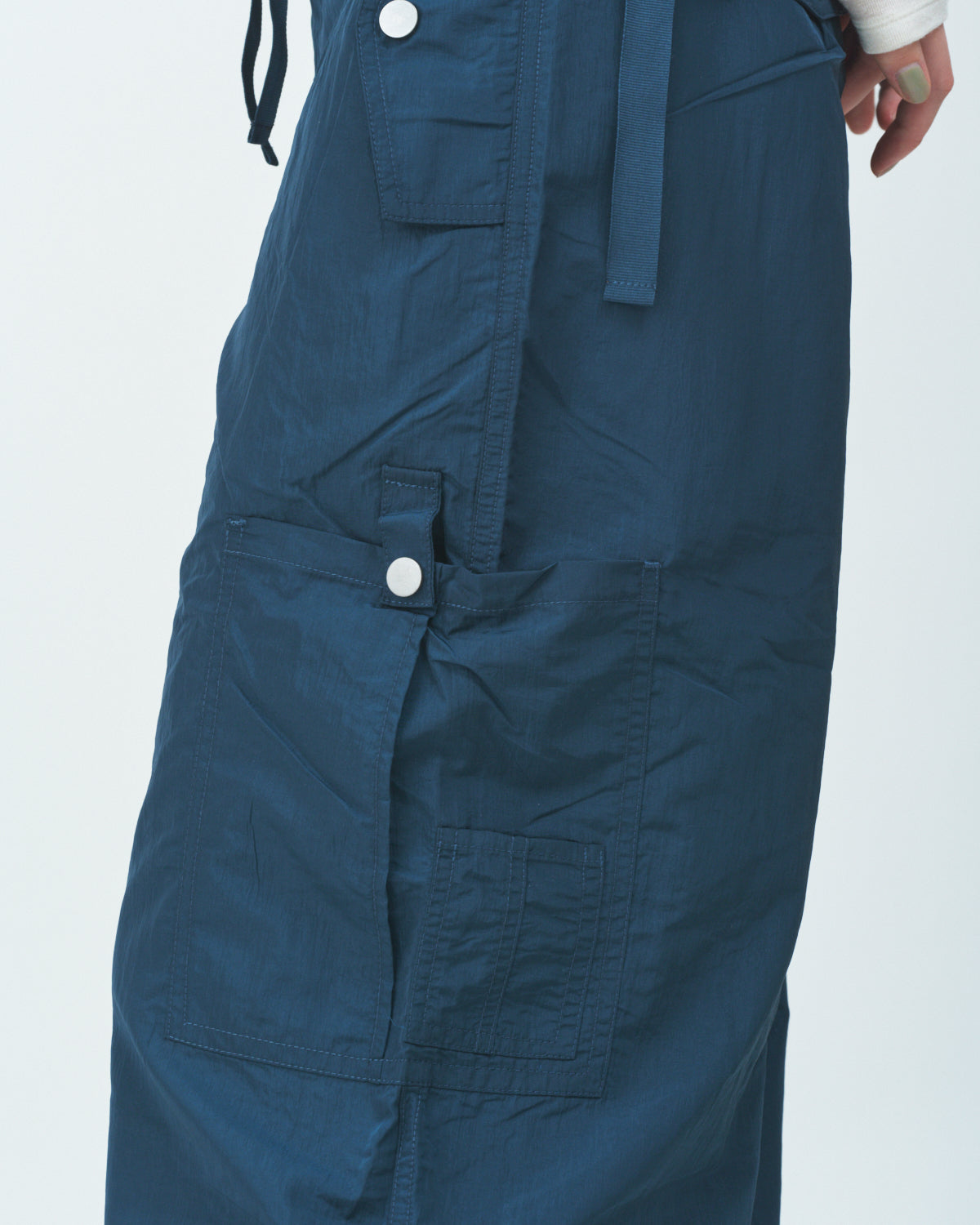 Nylon parachute cargo pants