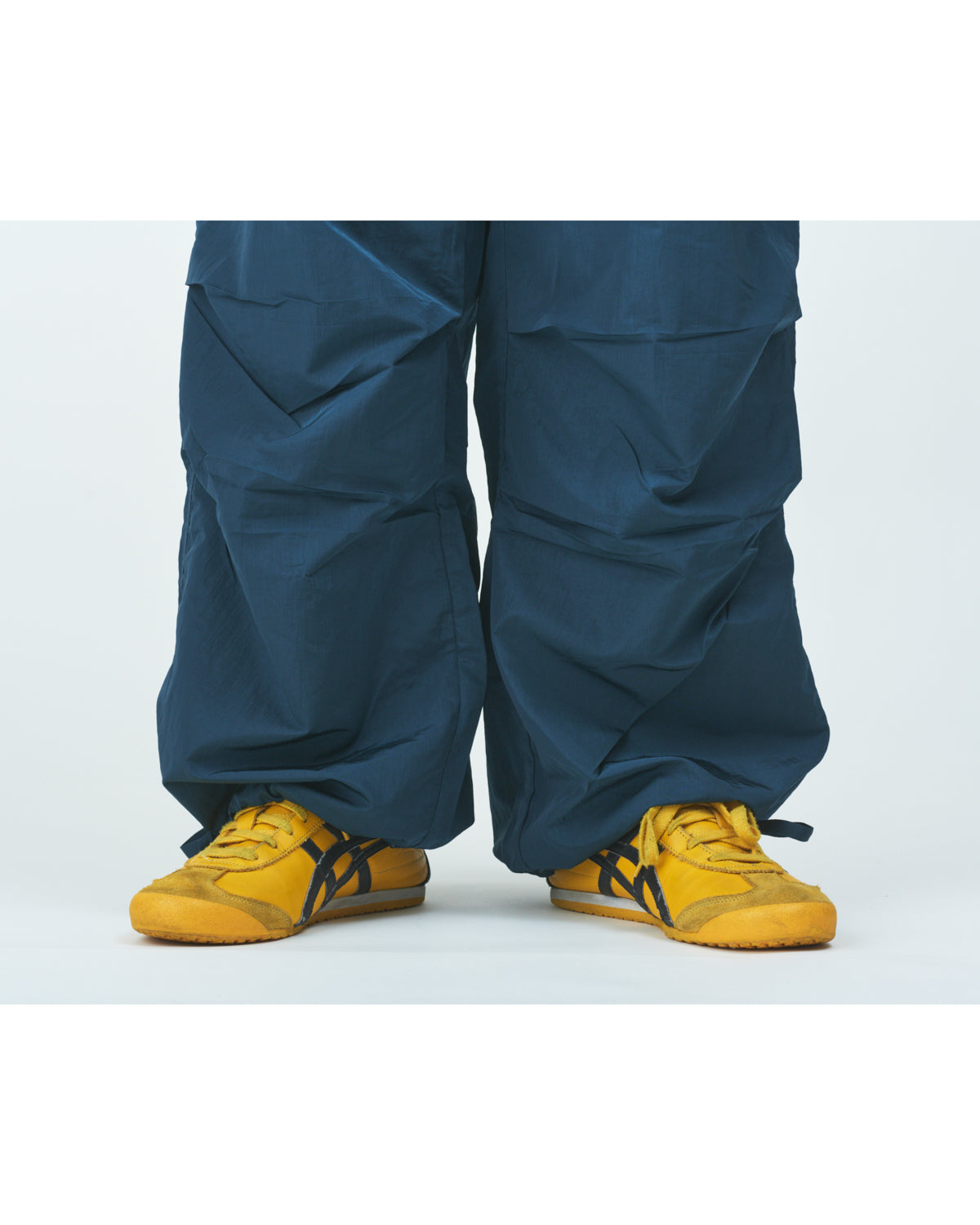 Nylon parachute cargo pants