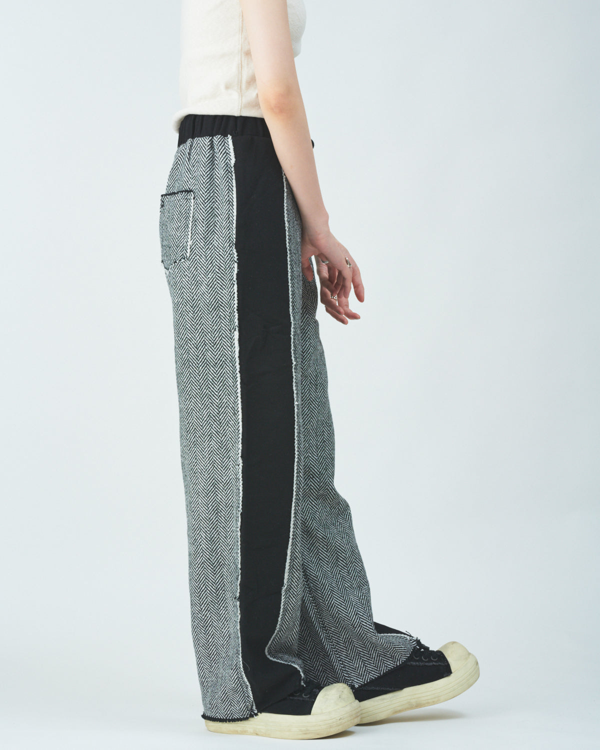 Herringbone crazy easy pants