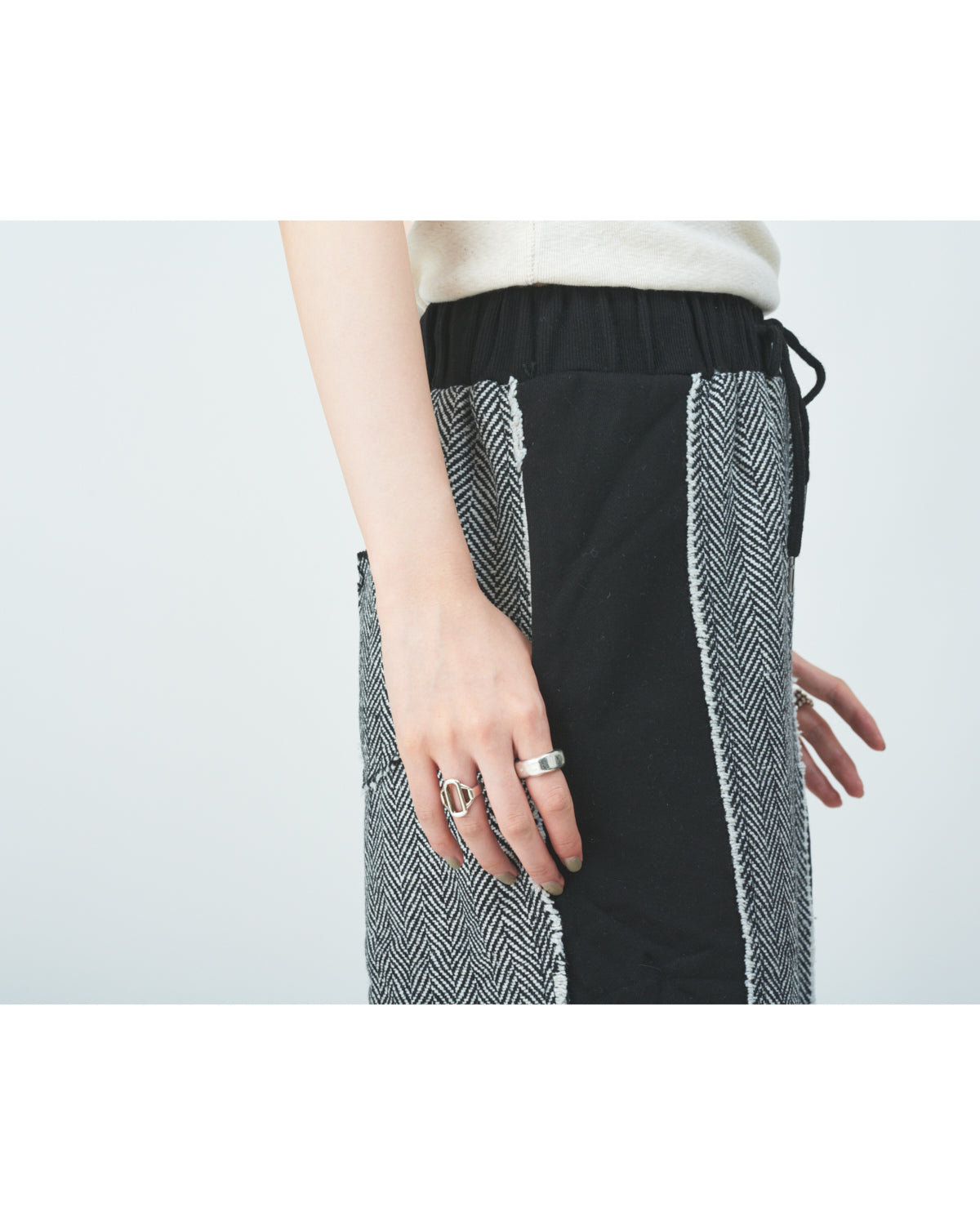 Herringbone crazy easy pants