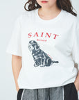 Dog print T-shirts