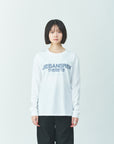 Big print long sleeve T-shirts