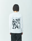 Big print long sleeve T-shirts