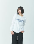 Big print long sleeve T-shirts