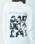 Big print long sleeve T-shirts