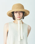 Ribbon straw hat