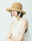 Ribbon straw hat