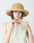 Ribbon straw hat