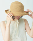 Ribbon straw hat