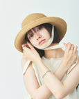 Ribbon straw hat