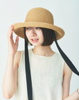 Ribbon straw hat