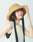 Ribbon straw hat