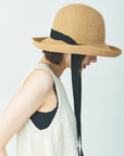 Ribbon straw hat