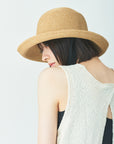 Ribbon straw hat