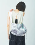 All print shoulder bag