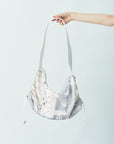 All print shoulder bag