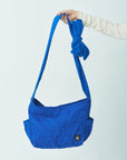 Ribbon shoulder quilted bag