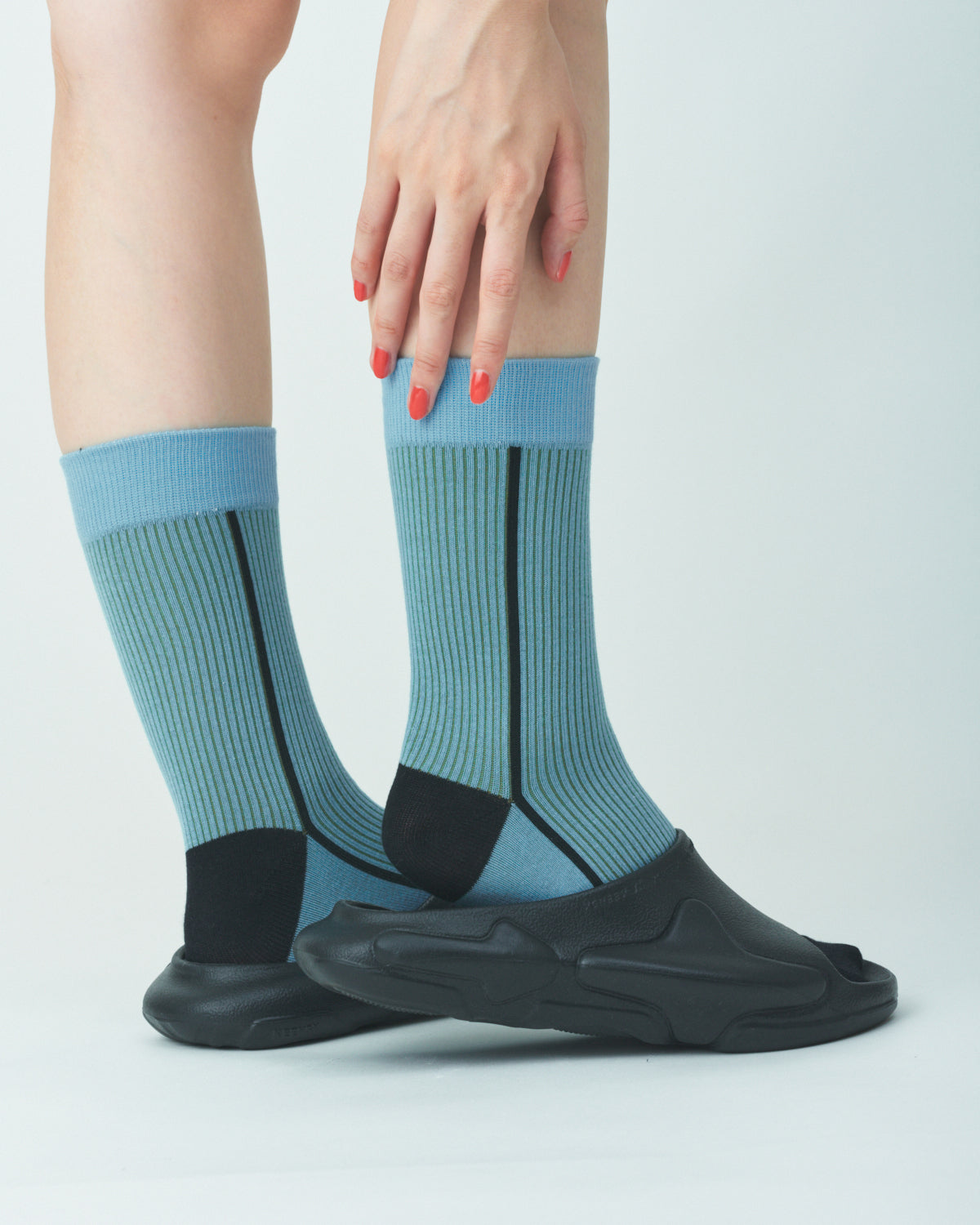 tenderloin TーSOX ハイソックス2点セット Tabio MEN】2色ラインショートソックス ( 062131149 ) | 靴下屋