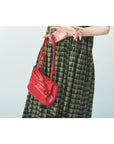 Ribbon hand bag