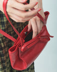 Ribbon hand bag