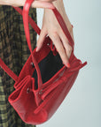 Ribbon hand bag