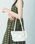 Ribbon hand bag