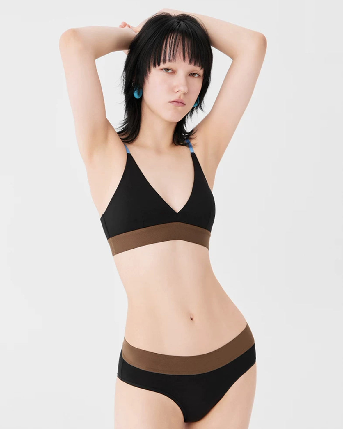 Non-wire easy Bra&amp;Shorts